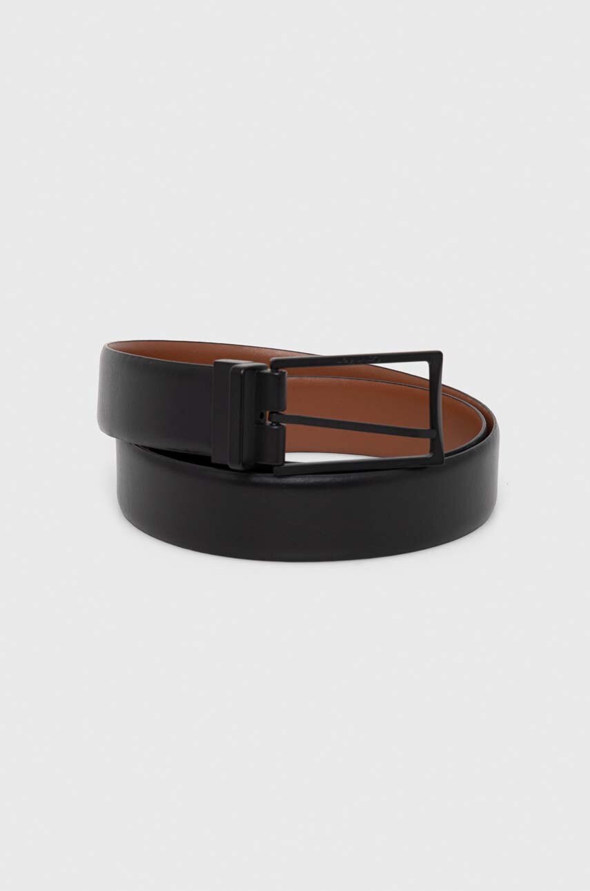 

Кожен колан с две лица Calvin Klein мъжки в черно K50K511564, Черен