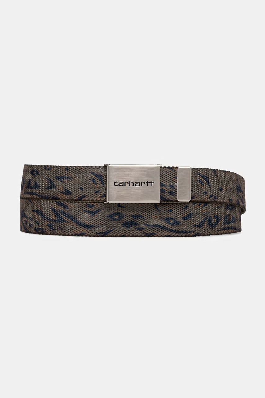 Carhartt WIP Clip Belt Chrome pasek parciany