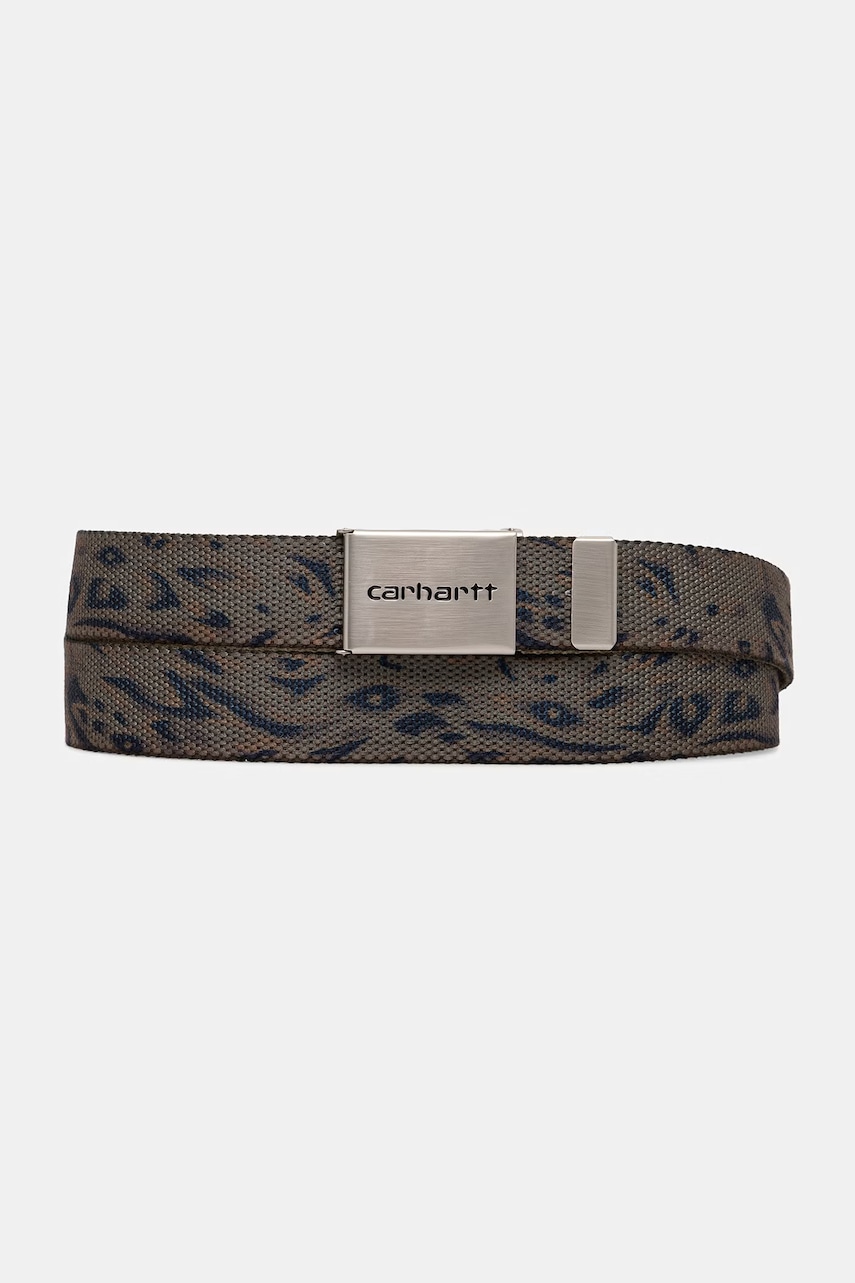 Carhartt WIP Clip Belt Chrome pasek parciany