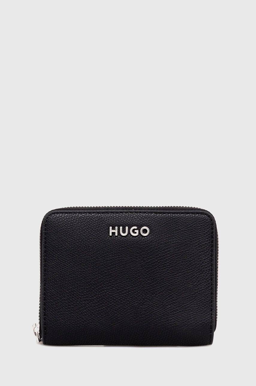 Levně Peněženka HUGO černá barva, 50512040