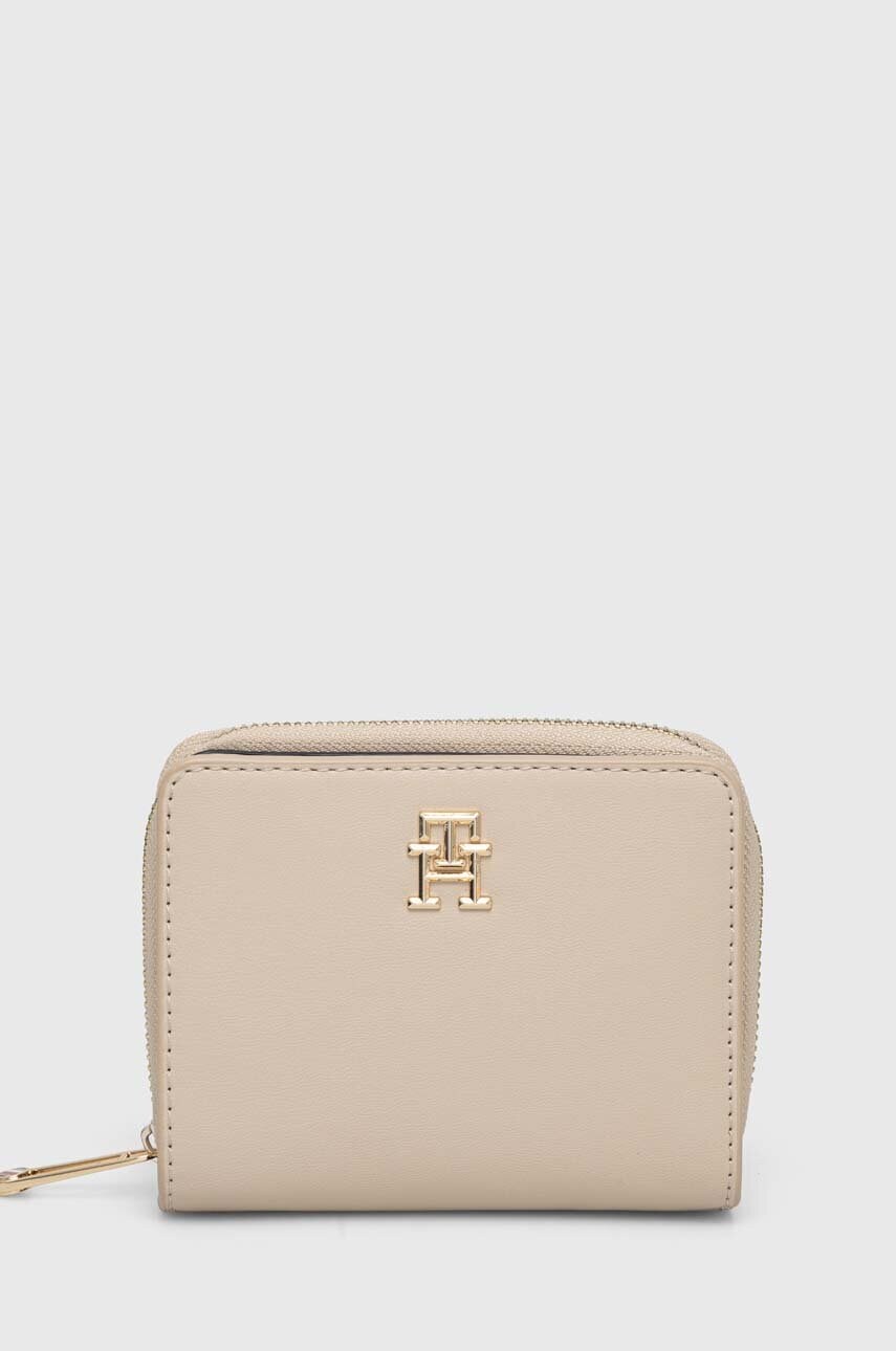 

Кошелек Tommy Hilfiger женский цвет бежевый
