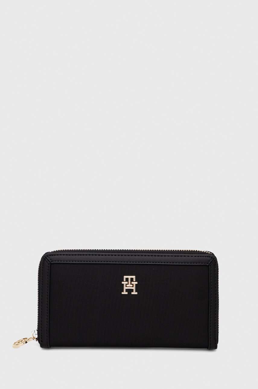 

Кошелек Tommy Hilfiger женский цвет чёрный