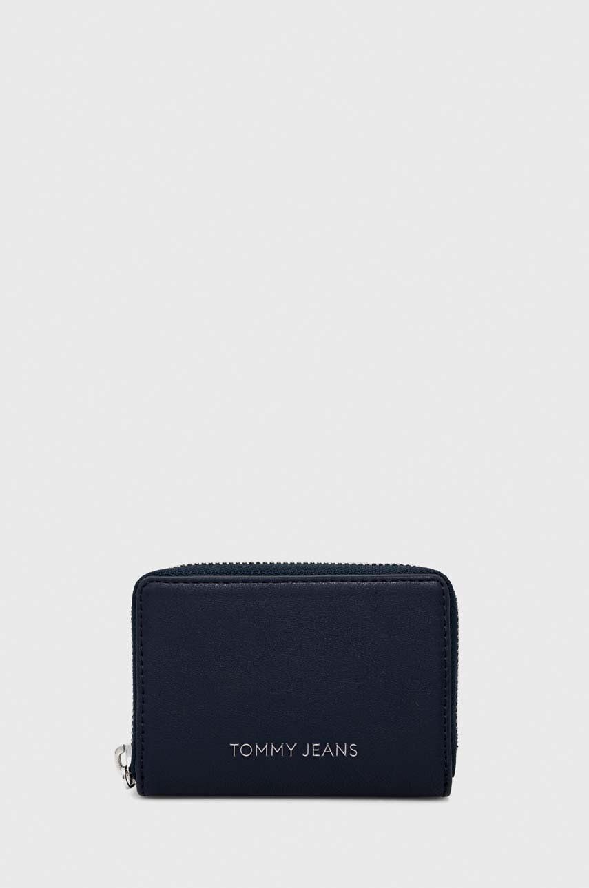 Tommy Jeans portofel femei, culoarea bleumarin AW0AW15833