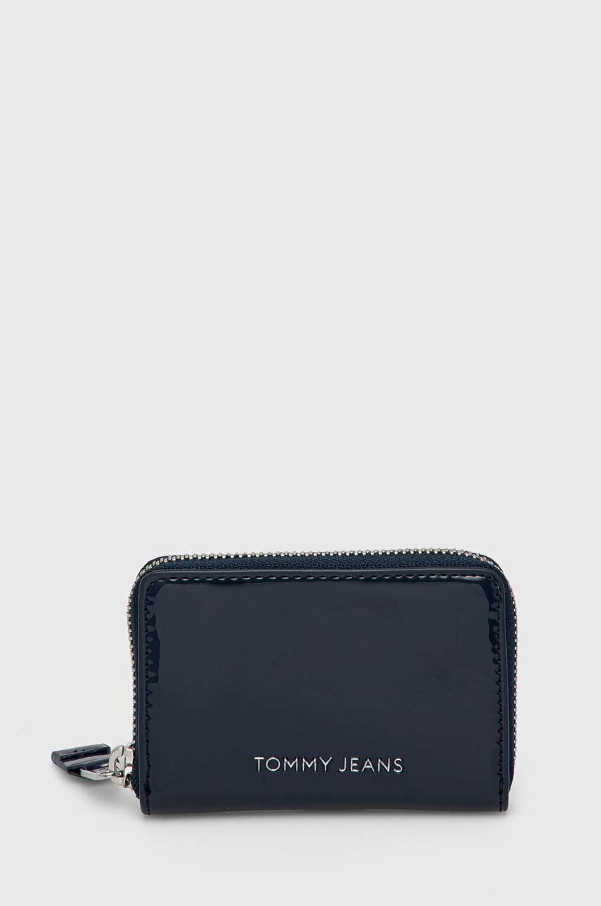 Tommy Jeans portofel femei, culoarea bleumarin AW0AW16142
