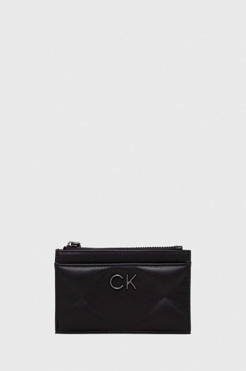 Levně Peněženka Calvin Klein černá barva, K60K611372