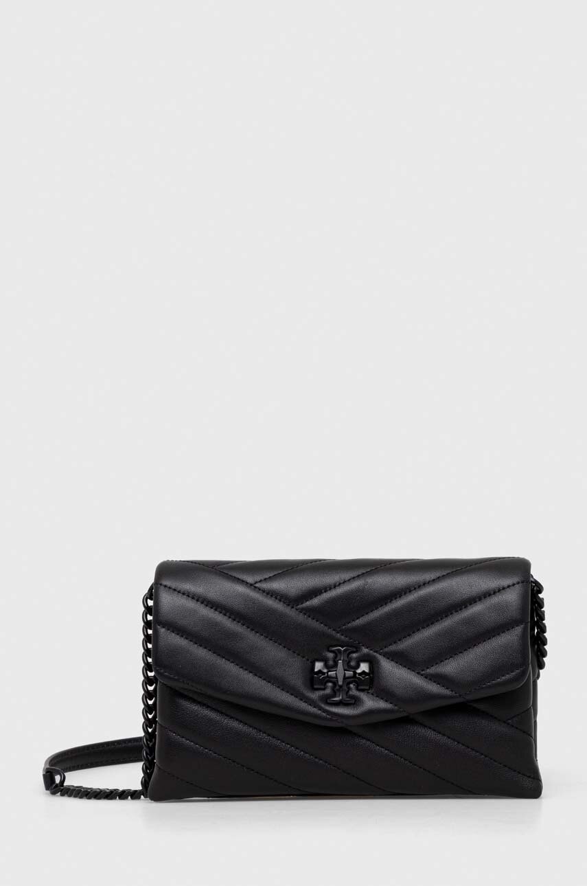 

Кожаная сумочка Tory Burch цвет чёрный