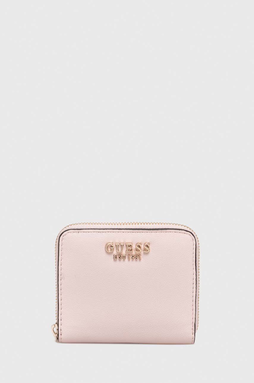 

Гаманець Guess жіночий колір рожевий