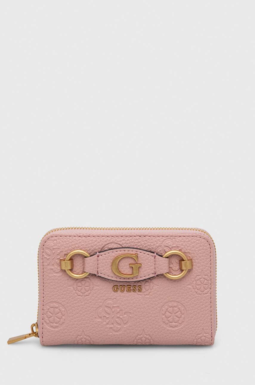 

Портмоне Guess IZZY дамски в розово SWPD92 09400, Розов
