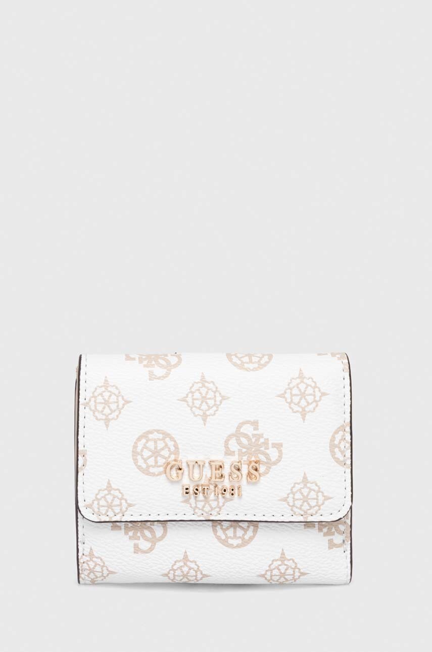 

Портмоне Guess LAUREL дамски в бяло SWPG85 00440, Бял