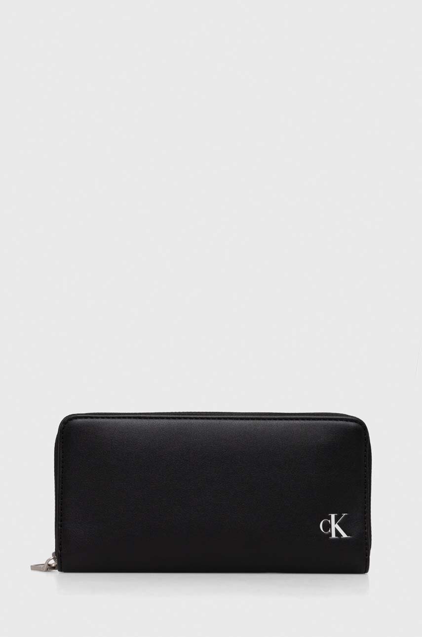 

Портмоне Calvin Klein Jeans дамски в черно K60K611478, Черен