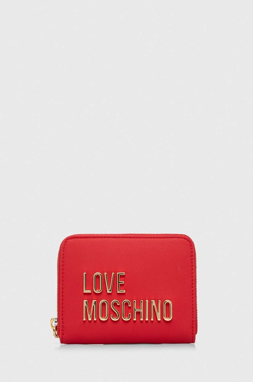 Love Moschino portofel femei, culoarea roz