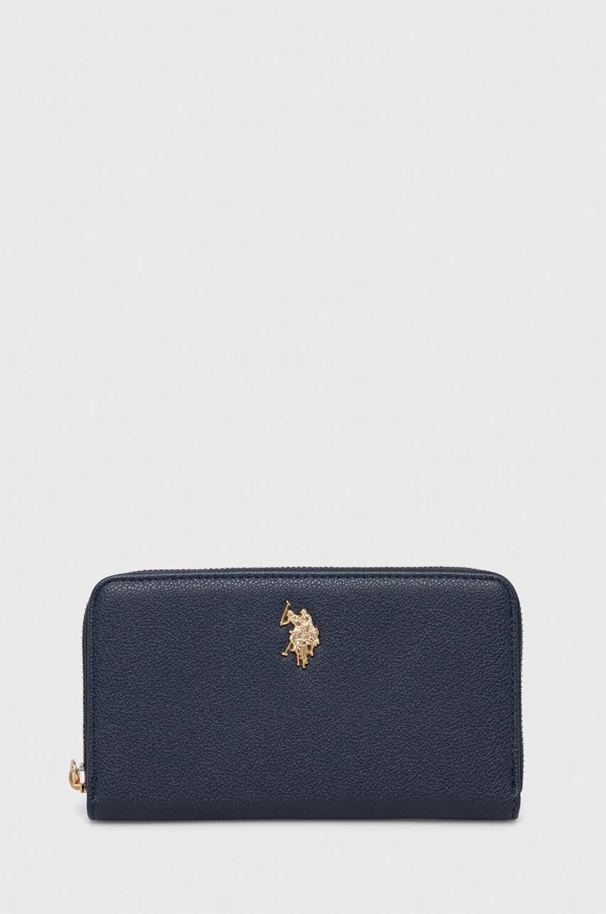 U.S. Polo Assn. portofel femei, culoarea albastru marin - Sh