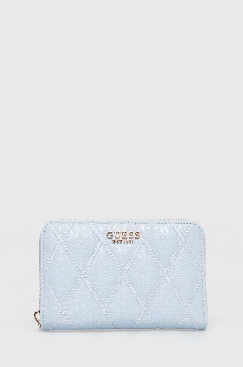 

Портмоне Guess ADI дамски в синьо SWGG93 06400, Син