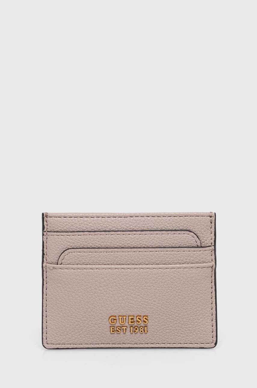 

Калъф за карти Guess COSETTE в сиво SWVA92 22350, Сив