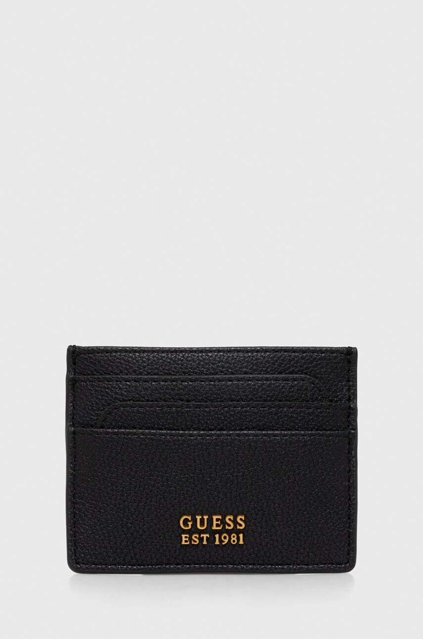 

Калъф за карти Guess COSETTE в черно SWVA92 22350, Черен