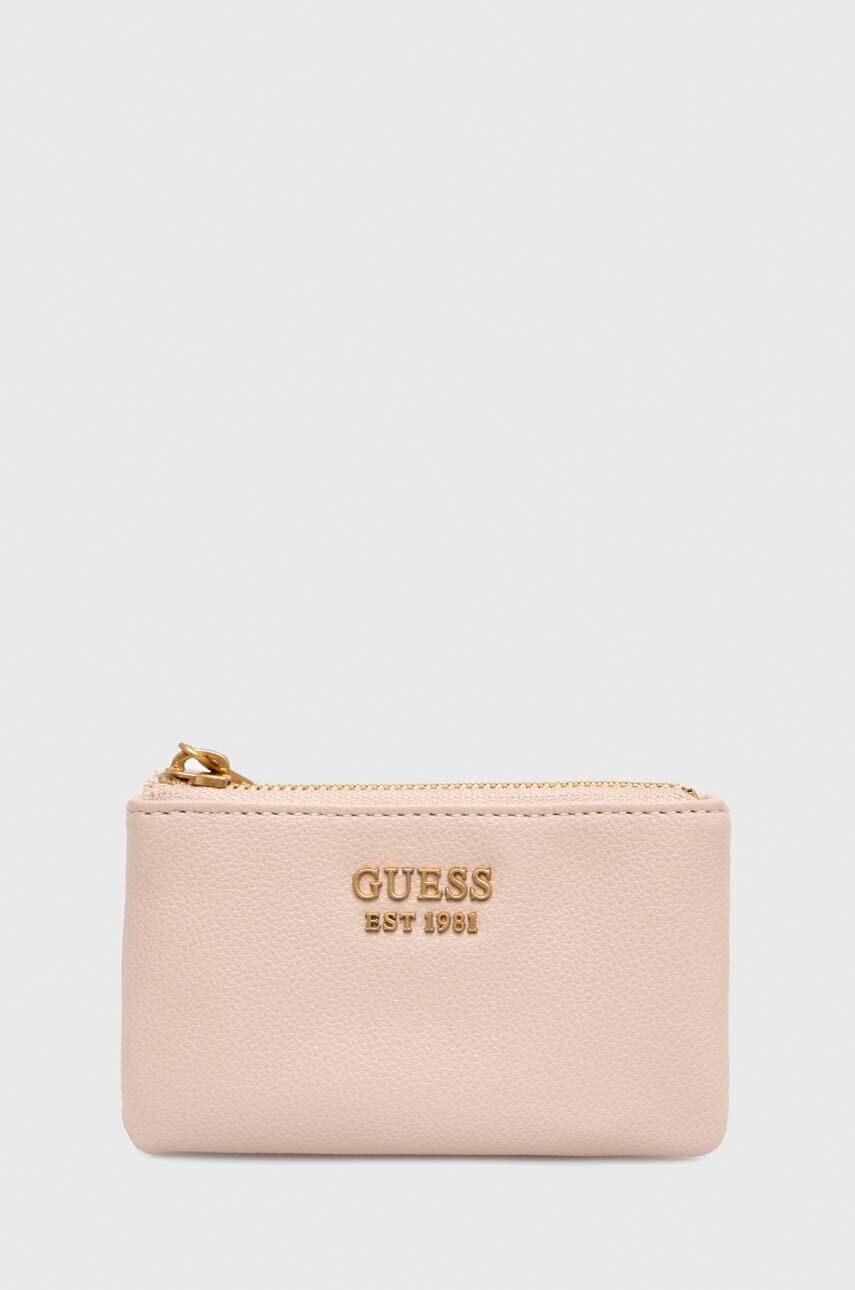 Levně Obal na klíče Guess EMERA růžová barva, SWVA92 21340