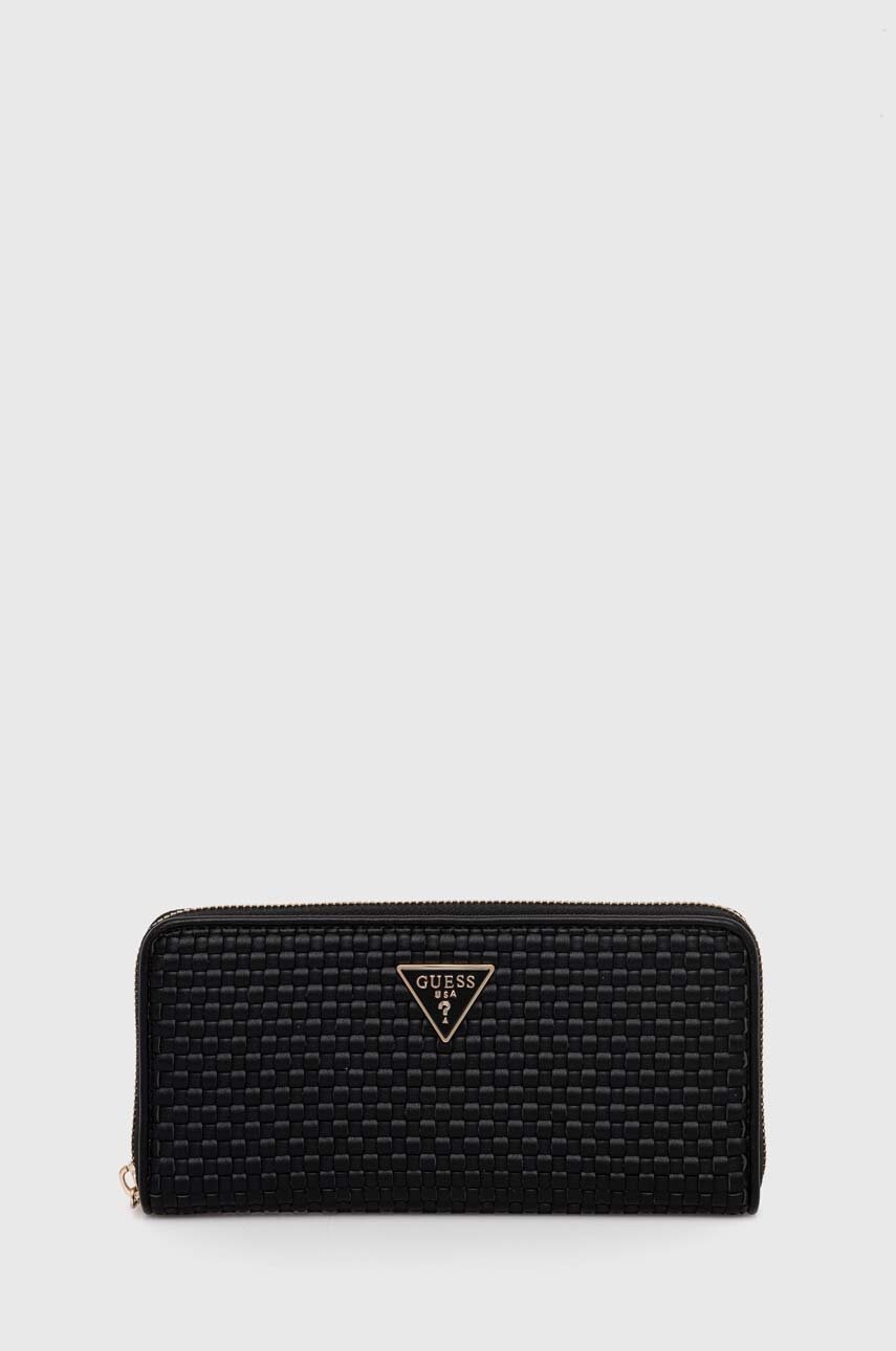 

Портмоне Guess ETEL дамски в черно SWWG92 19460, Черен