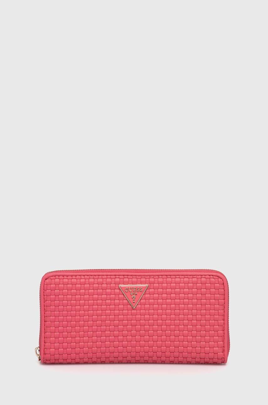

Портмоне Guess ETEL дамски в розово SWWW92 19460, Розов