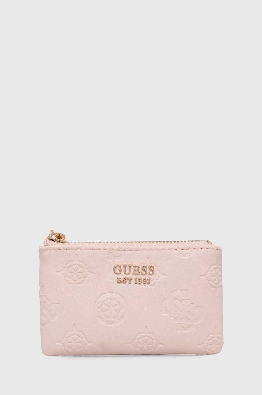 

Портмоне Guess JENA дамски в розово SWPG92 20340, Розов