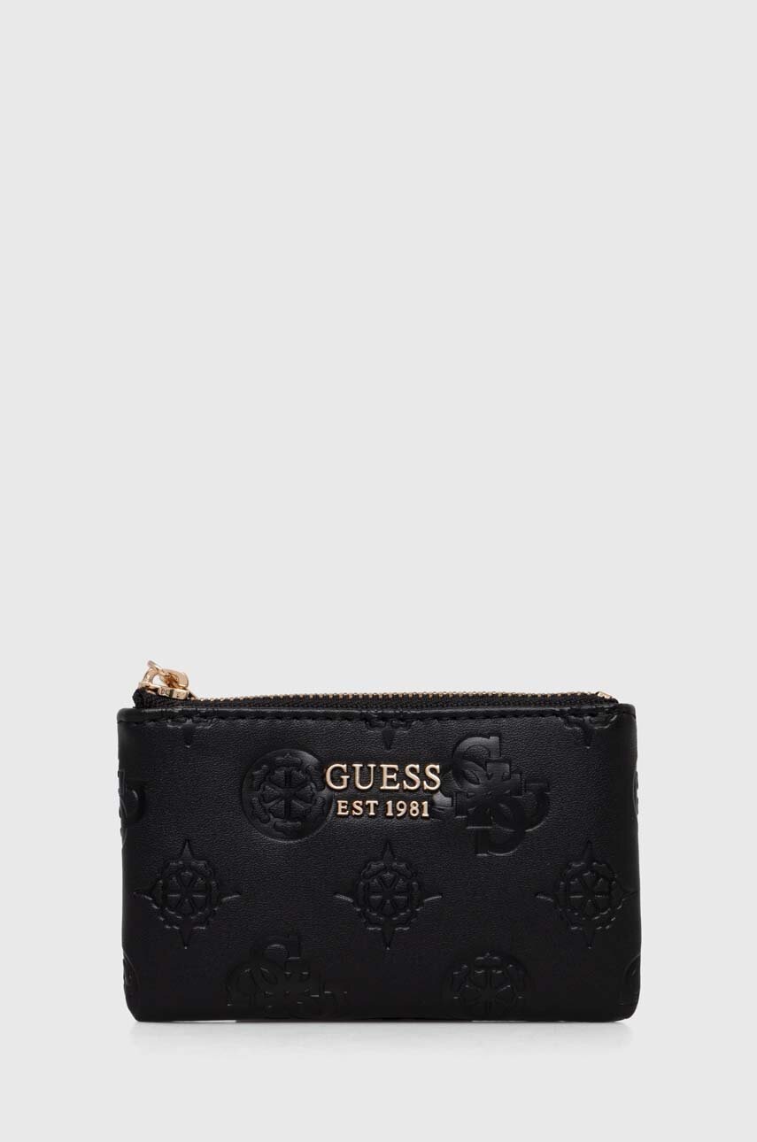 

Портмоне Guess JENA дамски в черно SWPG92 20340, Черен