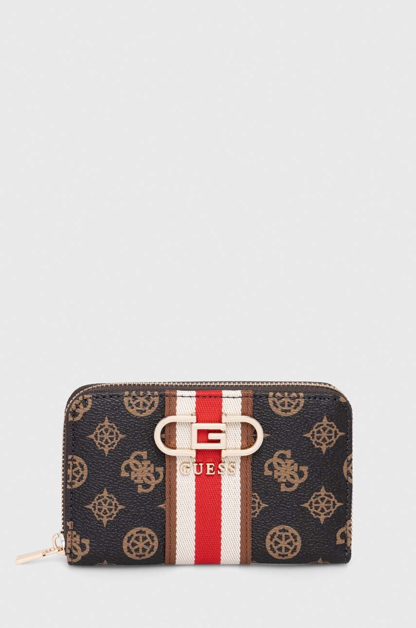 

Портмоне Guess NELKA дамски в черно SWPG93 07400, Черен