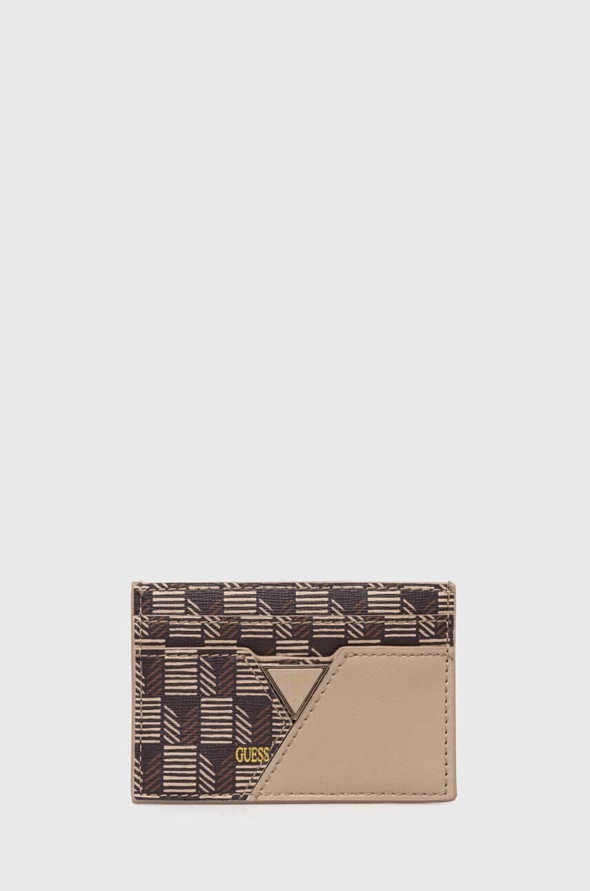 

Калъф за карти Guess в кафяво RW1613 P4201, Кафяв