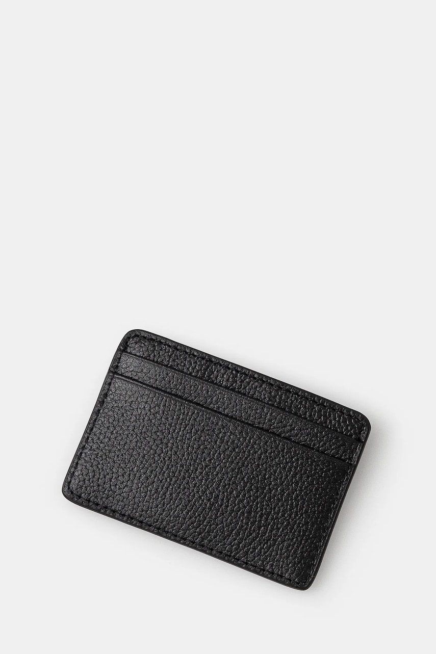 Кожаный чехол на карты MICHAEL Michael Kors цвет чёрный Кожаный чехол на карты MICHAEL Michael Kors цвет чёрный