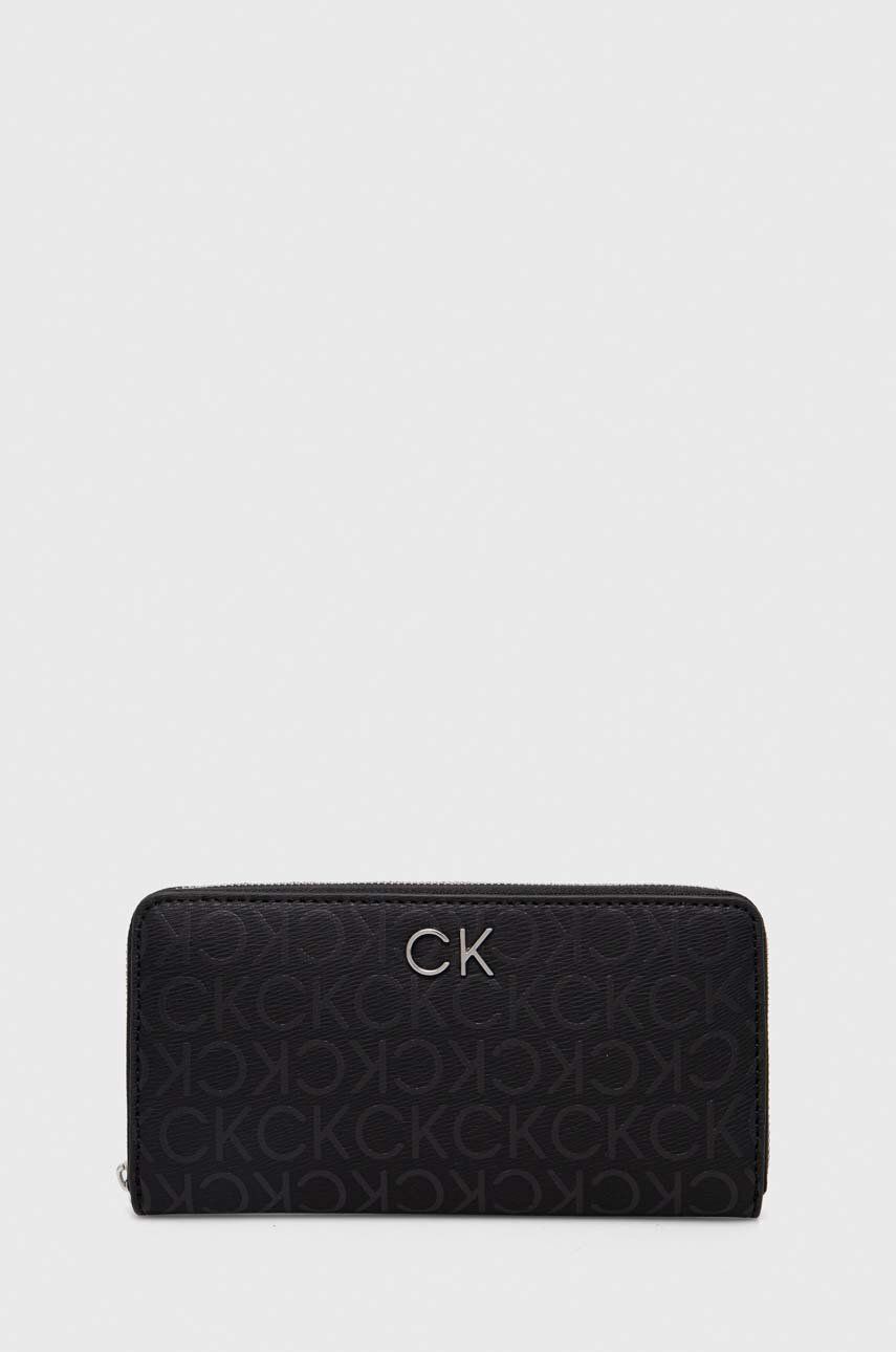 Levně Peněženka Calvin Klein černá barva, K60K611771