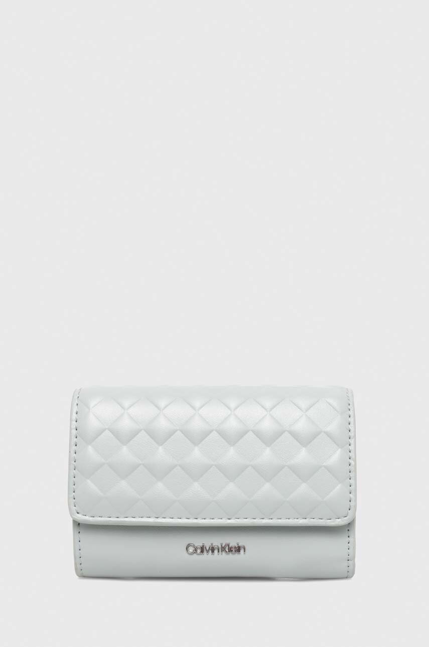 

Портмоне Calvin Klein дамски в сиво K60K611896, Сив
