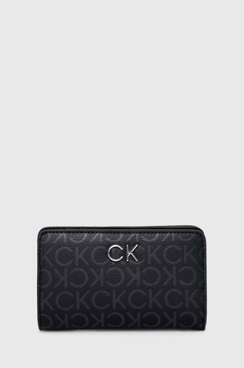 Levně Peněženka Calvin Klein černá barva, K60K611918