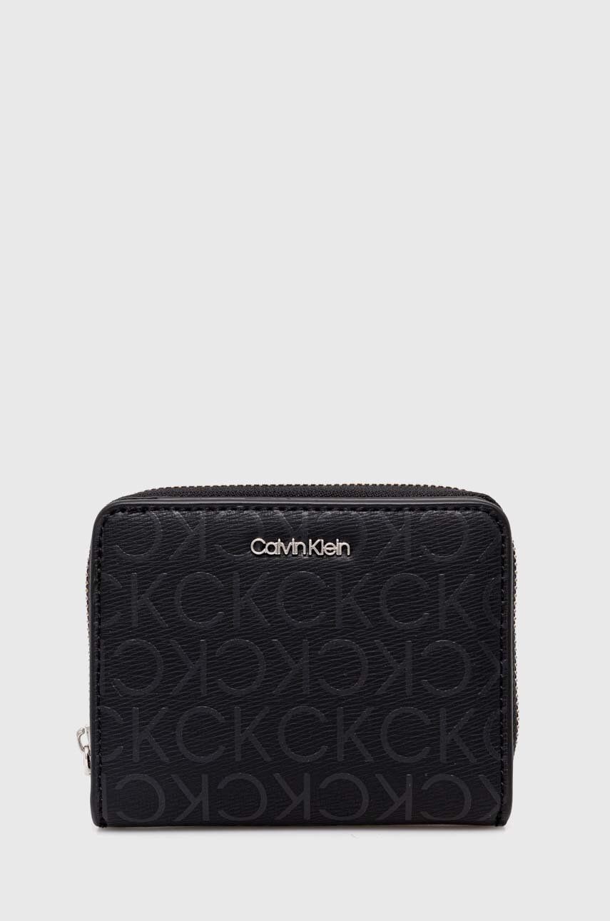 Levně Peněženka Calvin Klein černá barva, K60K611932