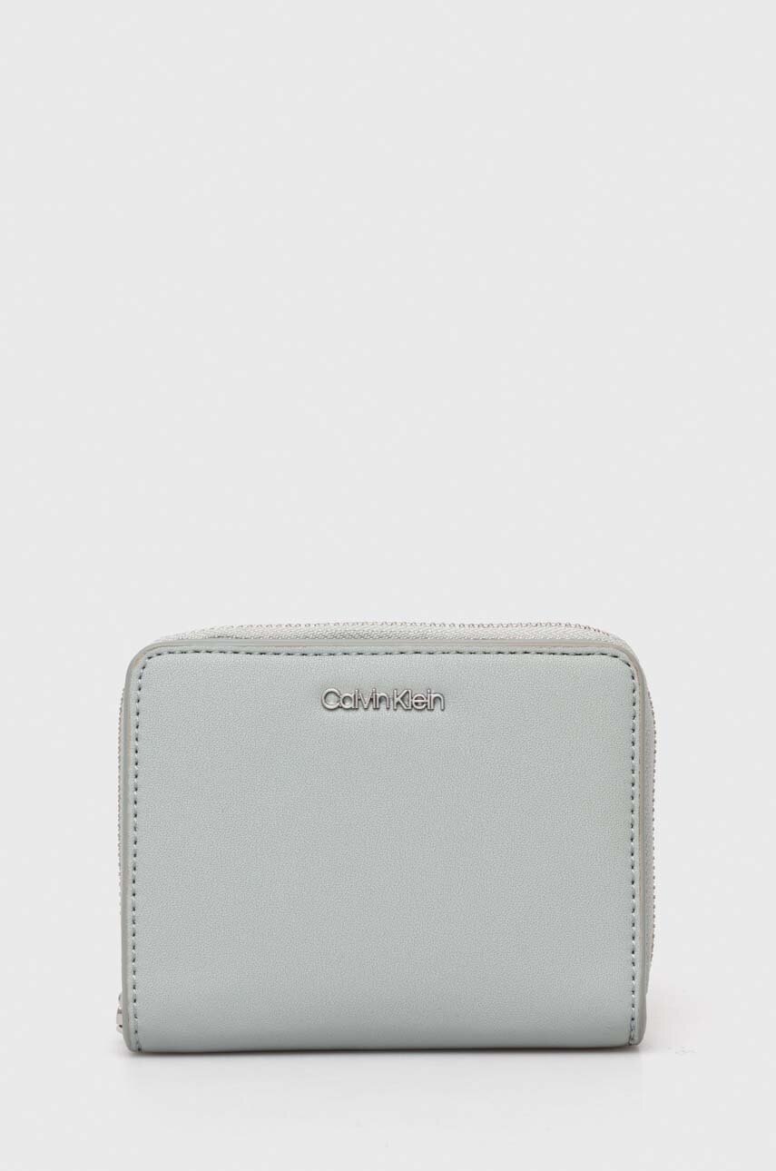 

Портмоне Calvin Klein дамски в сиво K60K611937, Сив