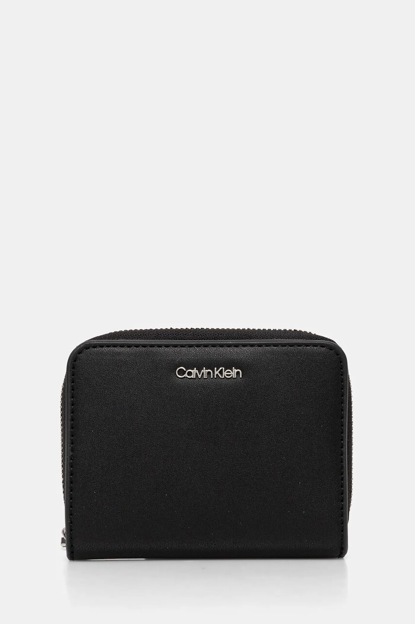 Levně Peněženka Calvin Klein černá barva, K60K611937