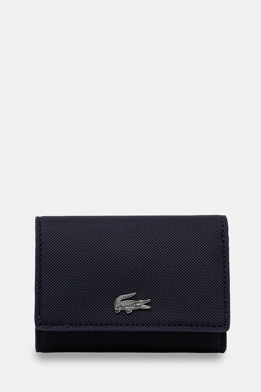 Lacoste portofel femei, culoarea negru, NF4190AA
