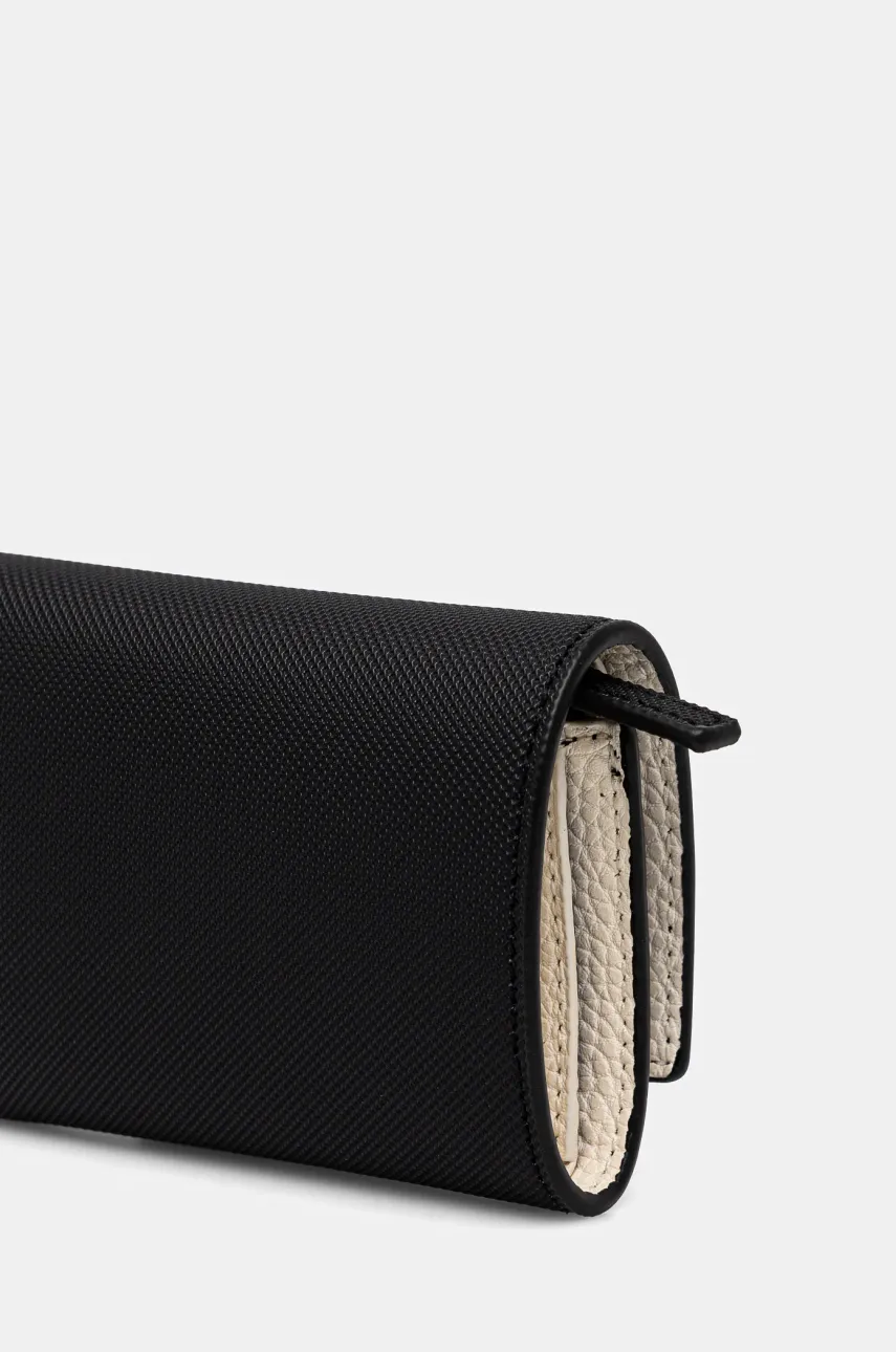 Кошелек Lacoste женский цвет чёрный NF4190AA Кошелек Lacoste женский цвет чёрный NF4190AA