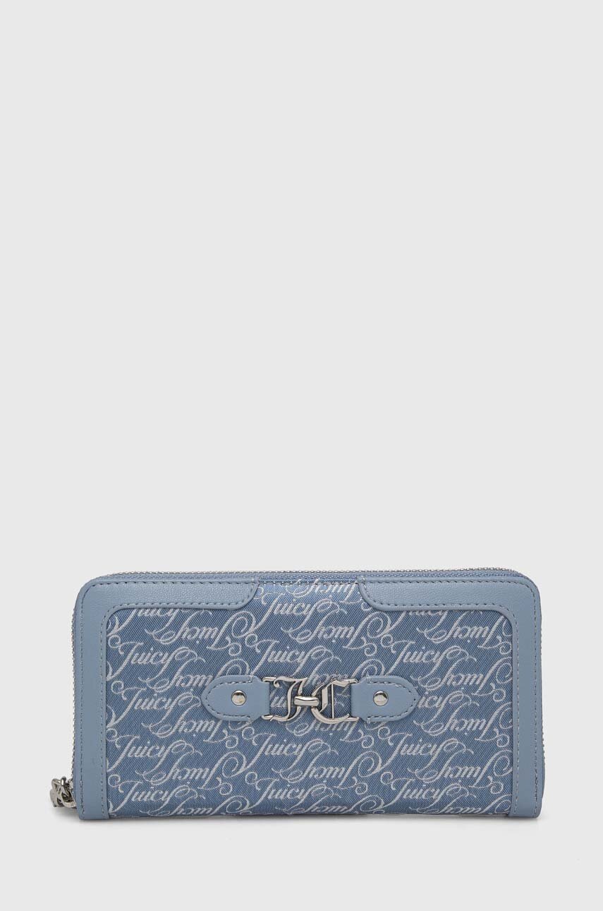

Портмоне Juicy Couture дамски в синьо WEJQN5492WZC, Син