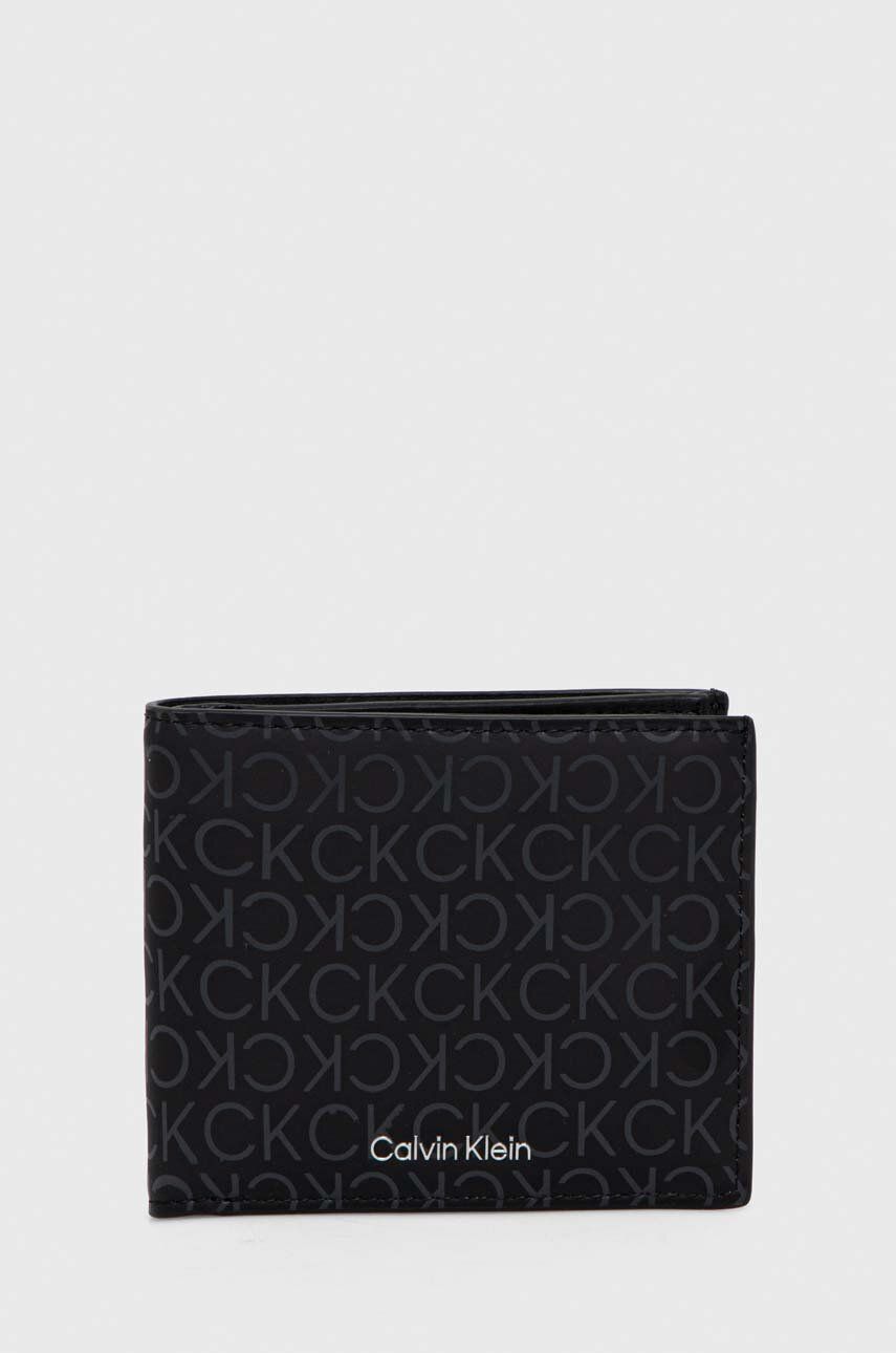Levně Peněženka Calvin Klein černá barva, K50K511259