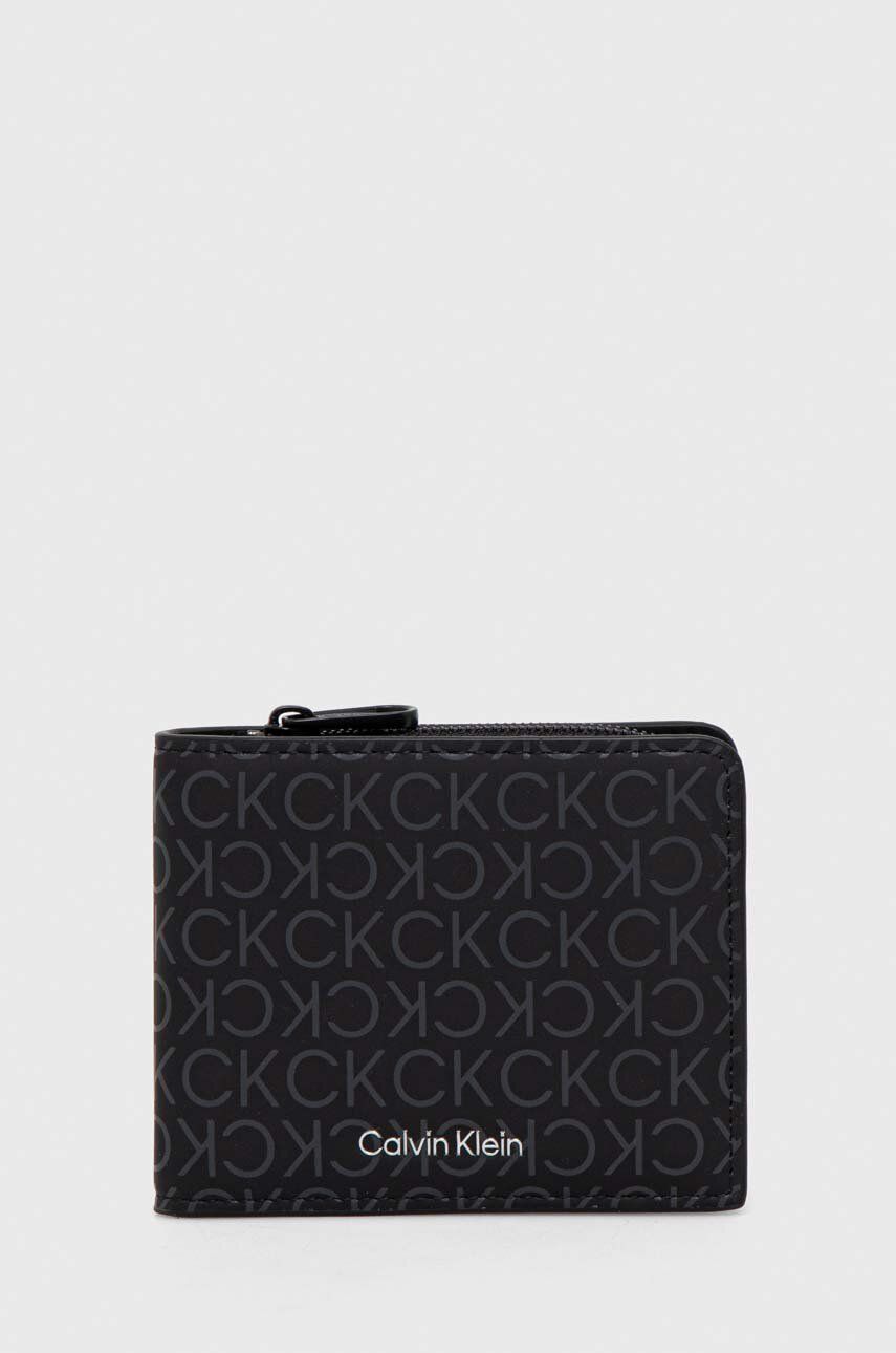 Levně Peněženka Calvin Klein černá barva, K50K511376