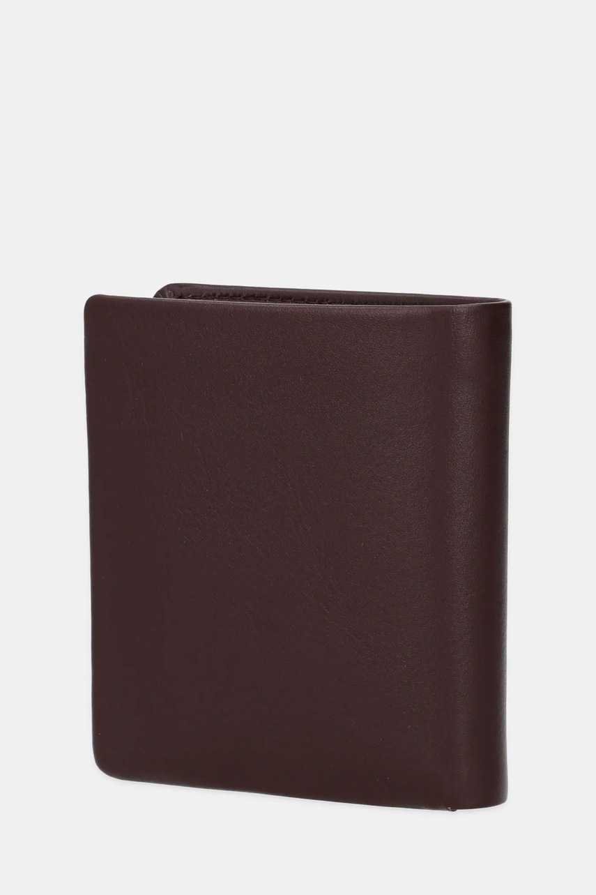 Кожаный кошелек Guess NEW BOSTON цвет чёрный SMNEBR LEA22