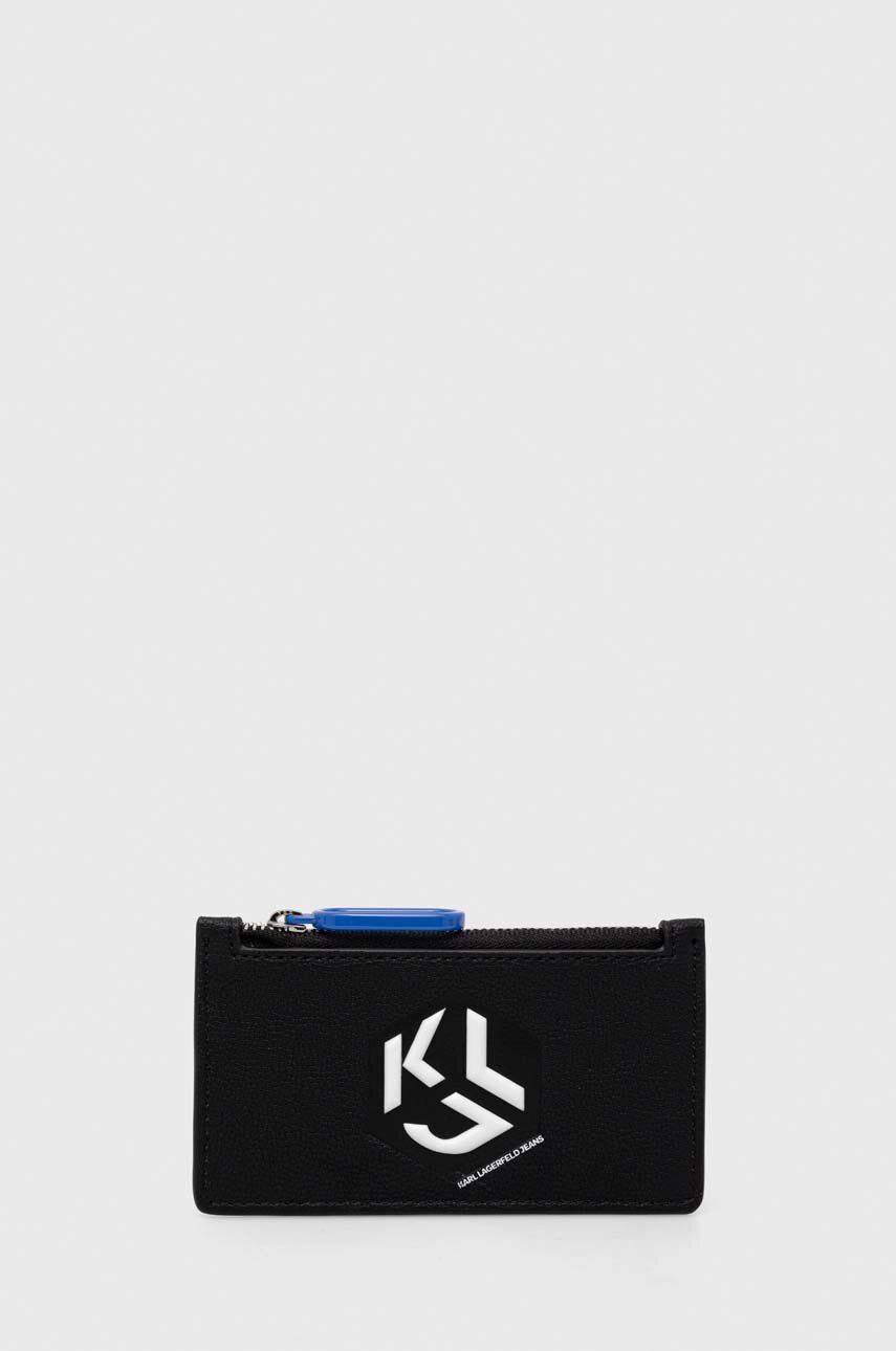 Karl Lagerfeld Jeans portofel barbati, culoarea negru