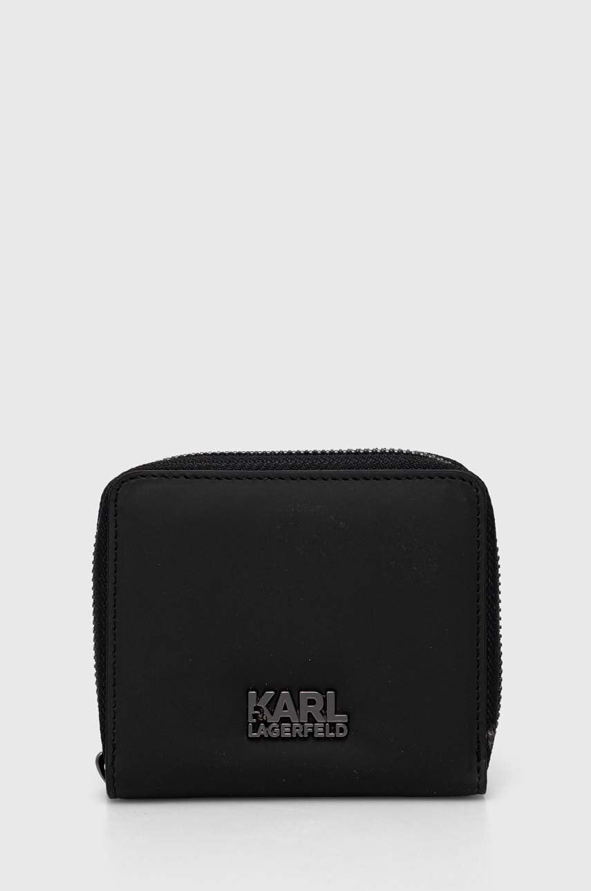 Karl Lagerfeld portofel bărbați, culoarea negru, 542185.805420