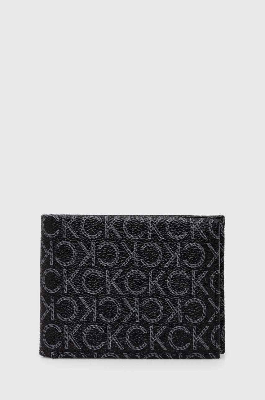

Портмоне Calvin Klein мъжки в черно K50K511677, Черен