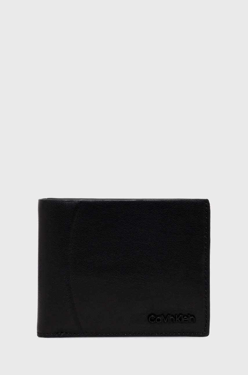 

Портмоне Calvin Klein мъжки в черно K50K511694, Черен