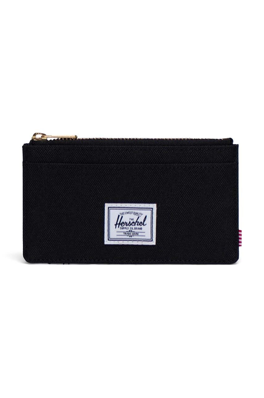 Herschel portofel Oscar culoarea negru