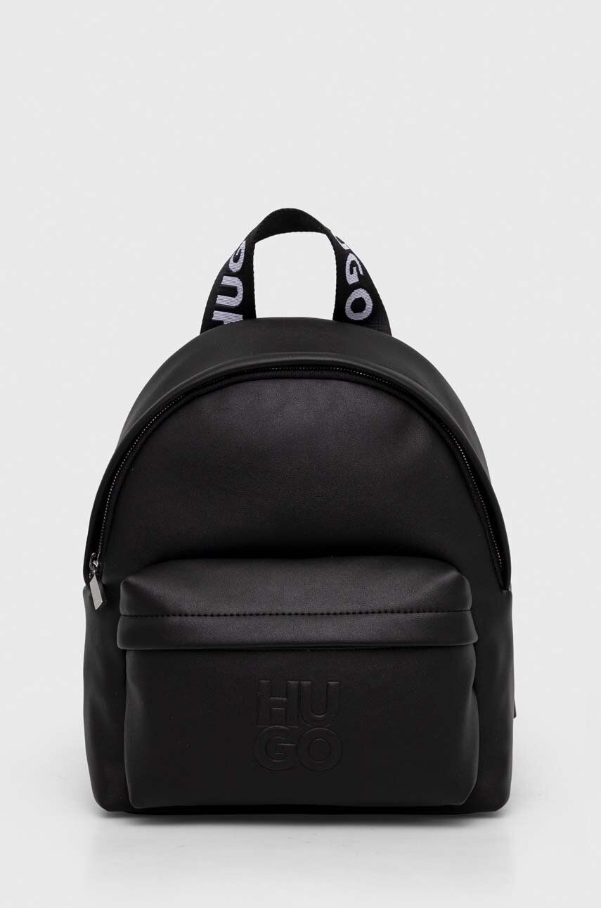 HUGO rucsac femei, culoarea negru, mic, uni 50513080