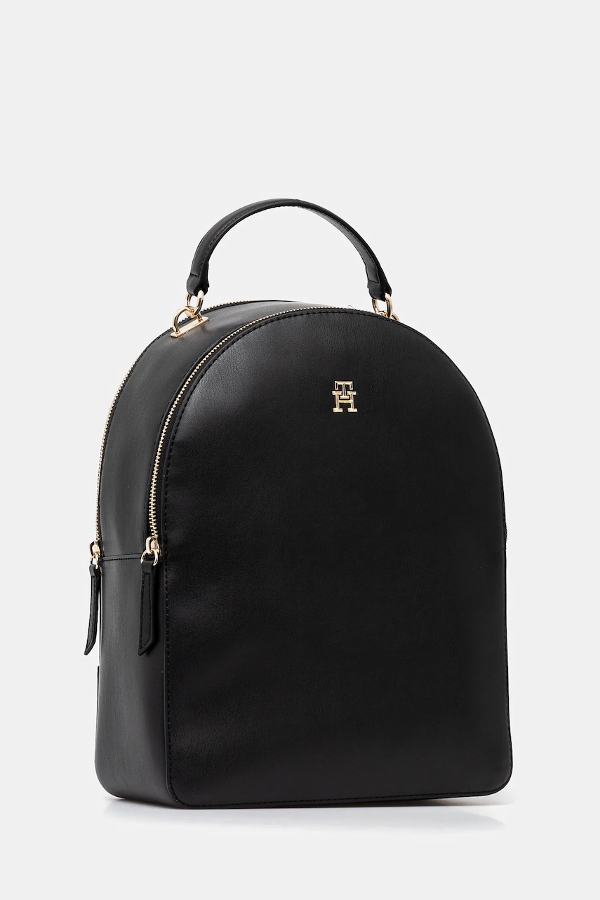 Рюкзак Tommy Hilfiger женский цвет чёрный маленький однотонный Рюкзак Tommy Hilfiger женский цвет чёрный маленький однотонный