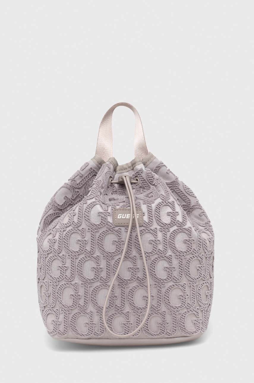 

Раница Guess DUFFLE в сиво малък размер с десен V4RZ04 KC4V0, Сив
