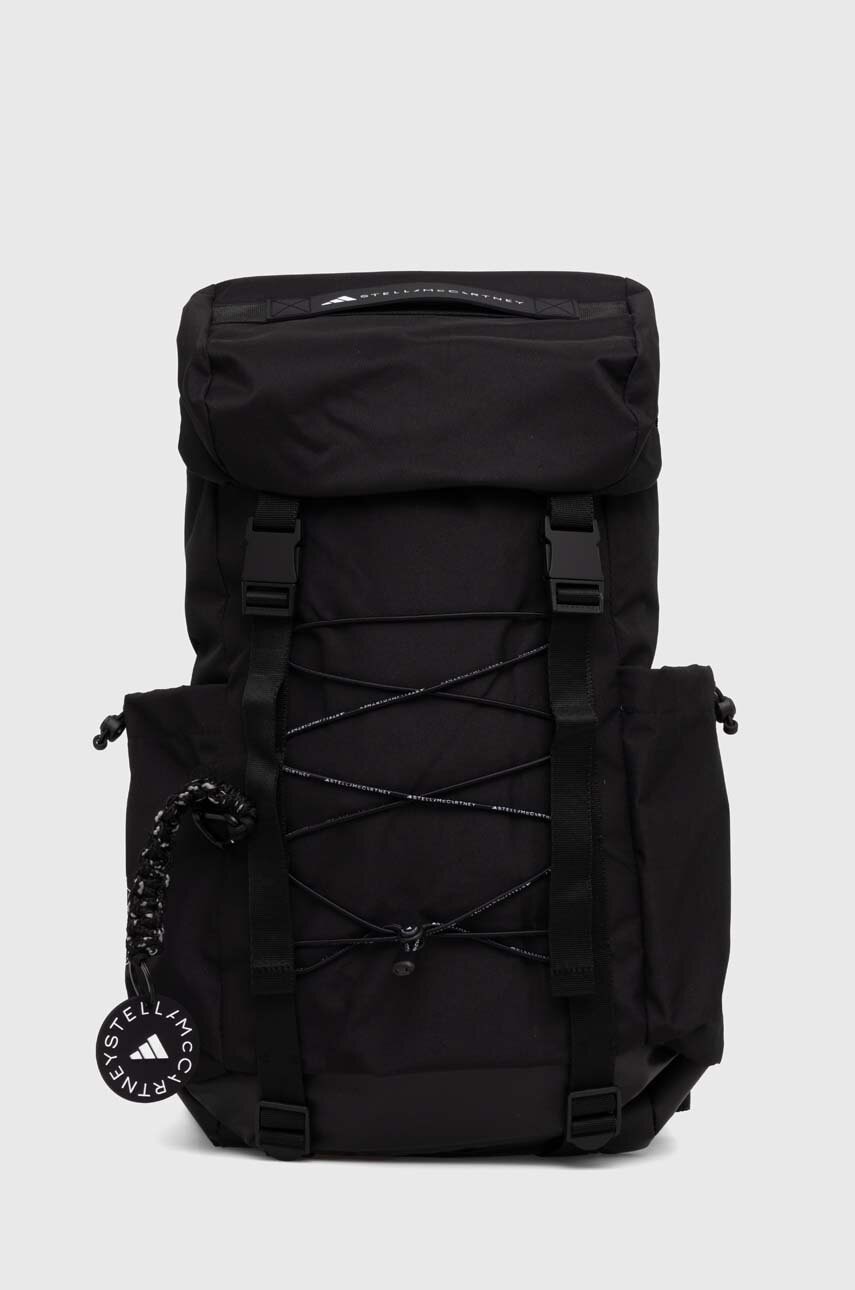 adidas by Stella McCartney rucsac femei, culoarea negru, mare, uni IN9103