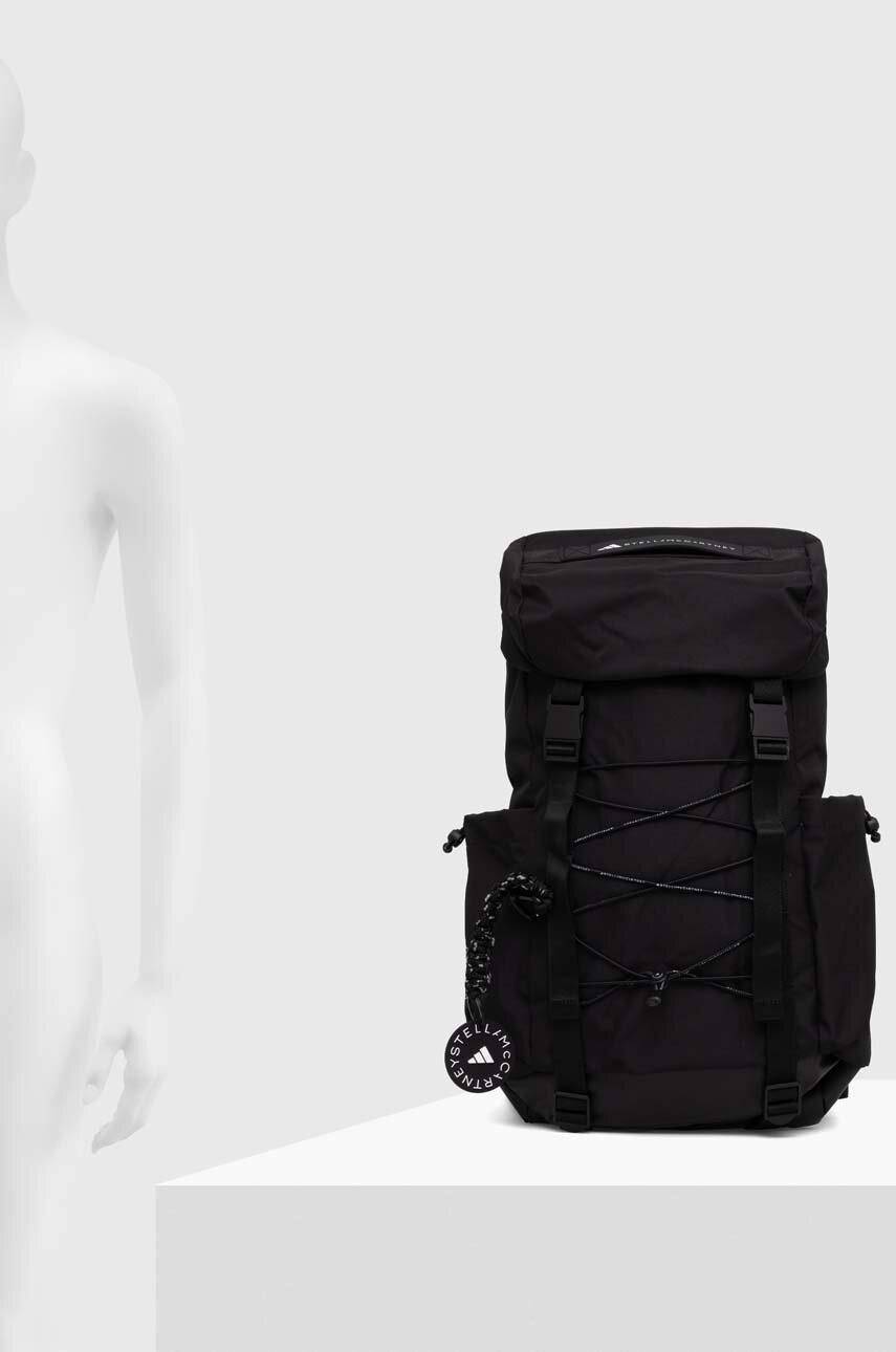 Σακίδιο πλάτης adidas by Stella McCartney Shadow Original χρώμα: μαύρο S70812.3 IN9103 φωτογραφία