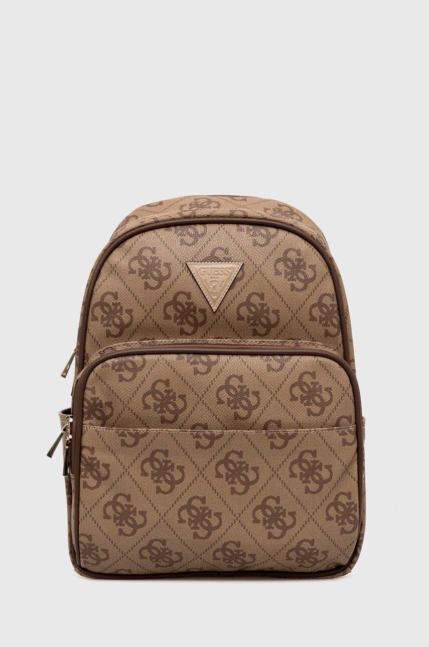 

Раница Guess BERTA в кафяво голям размер с десен TWB868 89900, Кафяв